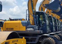 Колесни екскаватори XCMG XE155WD