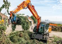 Колесни екскаватори Hitachi ZX140W-6