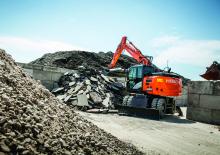 Колесни екскаватори Hitachi ZX145W-6