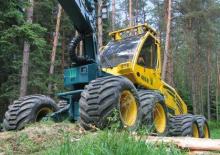 Колесни харвестъри HSM 405 H2 L 8WD