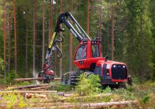 Колесни харвестъри Komatsu 911