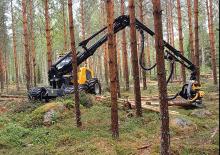 Колесни харвестъри Sampo Rosenlew HR56