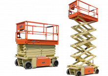 Колесни ножични автовишки JLG 10RS