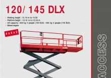 Колесни ножични автовишки Manitou 120 DLX