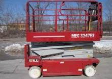 Колесни ножични автовишки MEC 3247 ES