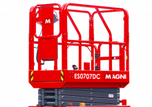 Колесни ножични автовишки MAGNI ES0707DC