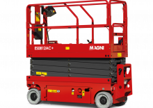 Колесни ножични автовишки MAGNI ES0812AC+
