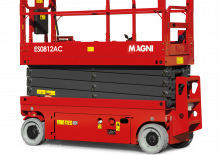 Колесни ножични автовишки MAGNI ES0812AC