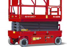 Колесни ножични автовишки MAGNI ES1012AC+