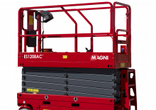 Колесни ножични автовишки MAGNI ES1208AC+