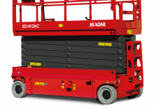 Колесни ножични автовишки MAGNI ES1412AC