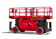 Колесни ножични автовишки MAGNI MHS1523RT
