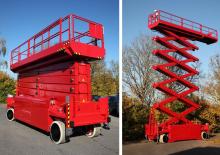 Колесни ножични автовишки PB PB S320-24ES 4x4