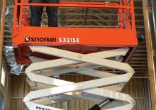 Колесни ножични автовишки Snorkel S3215E