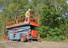 Колесни ножични автовишки Skyjack SJ 9250