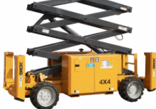 Колесни ножични автовишки XCMG XG1218RT 