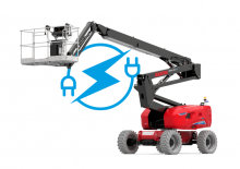 Колесни повдигачи с подвижна стрела Manitou 200 ATJ e 4 WS