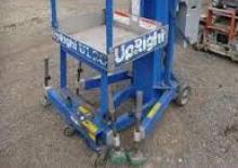 Подемници с единична вертикална мачта UpRight UL 20