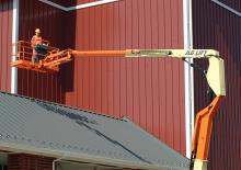 Колесни повдигачи с подвижна стрела JLG 600AJ