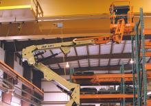 Колесни повдигачи с подвижна стрела JLG E400AN