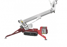 Колесни повдигачи с подвижна стрела Palazzani TZX 820 R