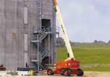 Колесни телескопични подемници JLG 110 SX
