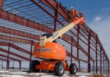 Колесни телескопични подемници JLG 600S