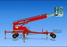 Колесни телескопични подемници Denka-Lift - Rothlehner Narrow DL28N 