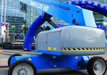 Колесни телескопични подемници Genie S-120 HD