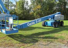 Колесни телескопични подемници Genie S 80 D