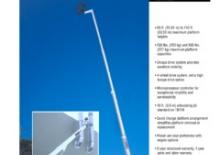 Колесни телескопични подемници Terex Aerials TB 100