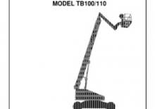 Колесни телескопични подемници Terex Aerials TB 100