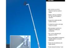 Колесни телескопични подемници Terex Aerials TB 85