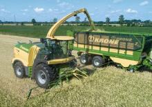 Комбайн за фураж 2-WD (задвиждане на две колела) Krone BiG X 1080