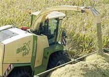 Комбайн за фураж 2-WD (задвиждане на две колела) Krone BiG X 500