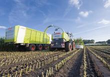 Комбайн за фураж 2-WD (задвиждане на две колела) Claas Jaguar 890