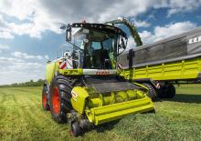 Комбайн за фураж 2-WD (задвиждане на две колела) Claas Jaguar 990