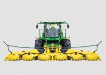 Комбайн за фураж 4-WD (задвиждане на четирите колела) John Deere 9600