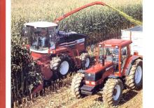 Комбайн за фураж 4-WD (задвиждане на четирите колела) Fiatagri 9640