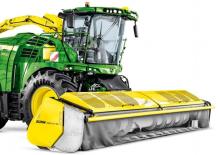 Комбайн за фураж 4-WD (задвиждане на четирите колела) John Deere 9800