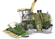 Комбайн за фураж 4-WD (задвиждане на четирите колела) Krone BiG X 1100