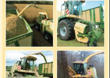 Комбайн за фураж 4-WD (задвиждане на четирите колела) Krone BiG X 800