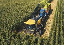 Комбайн за фураж 4-WD (задвиждане на четирите колела) New Holland FR 850