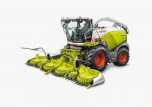 Комбайн за фураж 4-WD (задвиждане на четирите колела) Claas Jaguar 950