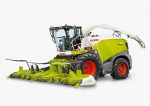 Комбайн за фураж 4-WD (задвиждане на четирите колела) Claas Jaguar 990