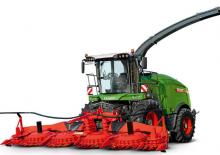 Комбайн за фураж 4-WD (задвиждане на четирите колела) Fendt Katana 650