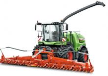 Комбайн за фураж 4-WD (задвиждане на четирите колела) Fendt Katana 85