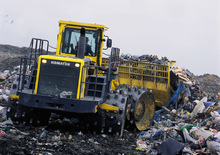 Компактори за отпадъци Komatsu WF550T-3