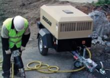 Преносими компресори за въздух - дизелови, електрически, бензинови Doosan 10/105