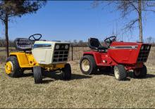 Косачки за трева и градински трактори Cub Cadet 782
